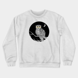 The Owl and The Moon Crewneck Sweatshirt